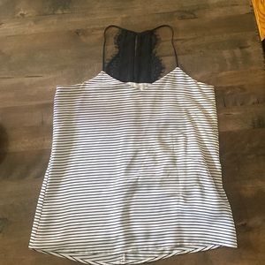 Express Lace Racerback Tank Size S